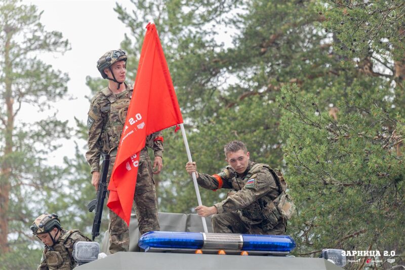 LASERWAR на «Зарнице 2.0»: Бег с тагером по песчаной тропе «Авангарда» — №1286