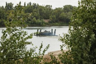 «Зарница 2.0»: строй участников на плацу лагеря «Авангард» на «Зарнице 2.0»