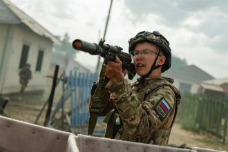 «Зарница 2.0»: проверка экипировки перед боем на «Зарнице 2.0»