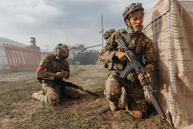 LASERWAR на «Зарнице 2.0»: Движение цепочкой по полевой дороге — №314