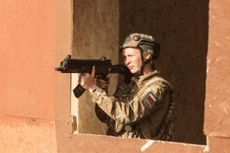 LASERWAR на «Зарнице 2.0»: Наблюдение с возвышенности полигона — №356