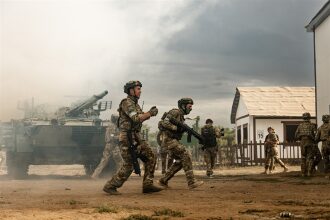 Фото «Зарницы 2.0»: Панорама полигона в день «Зарницы 2.0» — №372