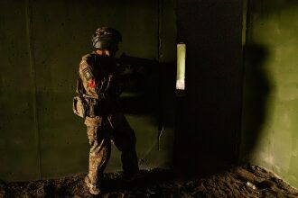Фото «Зарницы 2.0»: Наблюдение с возвышенности полигона — №396