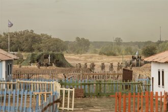 «Зарница 2.0»: Группа с тагерами LASERWAR в камуфляже — №403