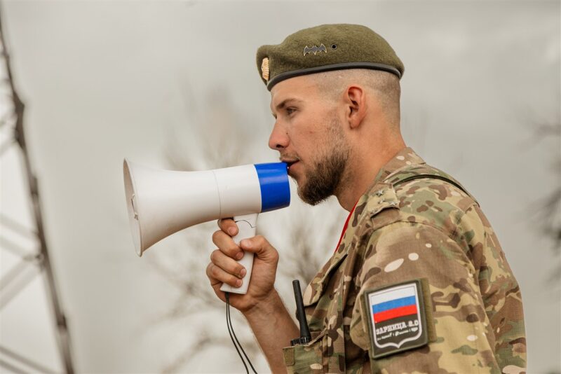 Лагерь «Авангард», лазертаг: Панорама полигона в день «Зарницы 2.0» — №412