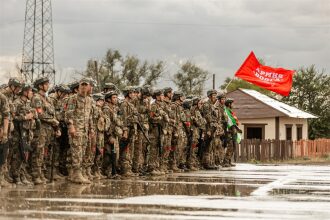 Лагерь «Авангард», лазертаг: Инструктаж команды перед лазертаг-миссией — №442