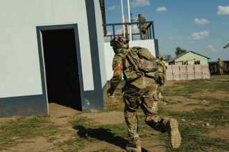 «Зарница 2.0»: проверка экипировки перед боем на «Зарнице 2.0»