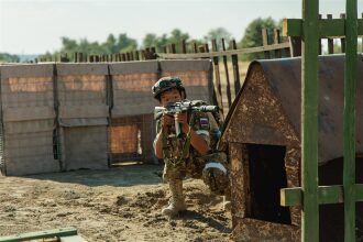 Турнир «Зарницы 2.0» LASERWAR: Оборона у укрытия на лазертаг-полигоне — №125