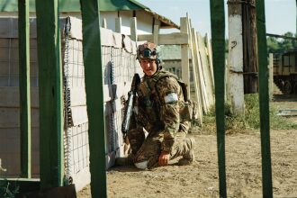 «Зарница 2.0»: Прицеливание из-за насыпи на лазертаг-миссии — №127