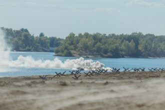 Турнир «Зарницы 2.0» LASERWAR: Прицеливание из-за насыпи на лазертаг-миссии — №167