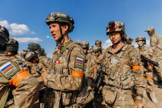Лагерь «Авангард», лазертаг: Панорама полигона в день «Зарницы 2.0» — №172