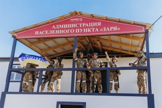 Фото «Зарницы 2.0»: Движение цепочкой по полевой дороге — №234