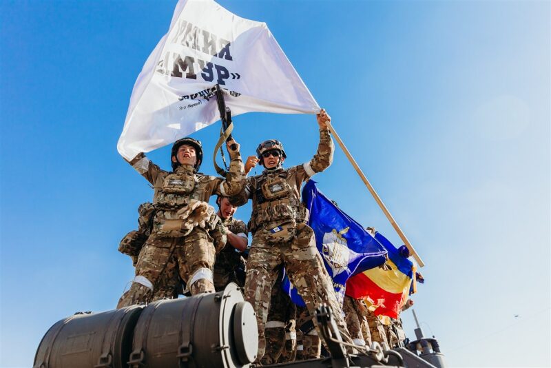 Лагерь «Авангард», лазертаг: Портрет бойца в шлеме LASERWAR — №250
