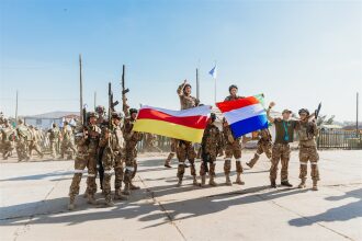 LASERWAR на «Зарнице 2.0»: Тактическая стойка на склоне песчаного поля — №254