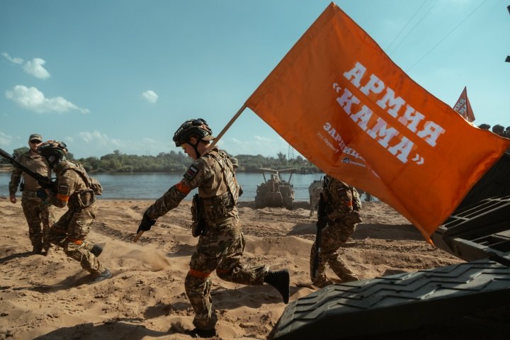 Турнир «Зарницы 2.0» LASERWAR: Привал у палаток лагеря «Авангард» — №269