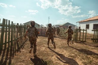 Турнир «Зарницы 2.0» LASERWAR: Огневой контакт из-за песчаного бруствера — №395