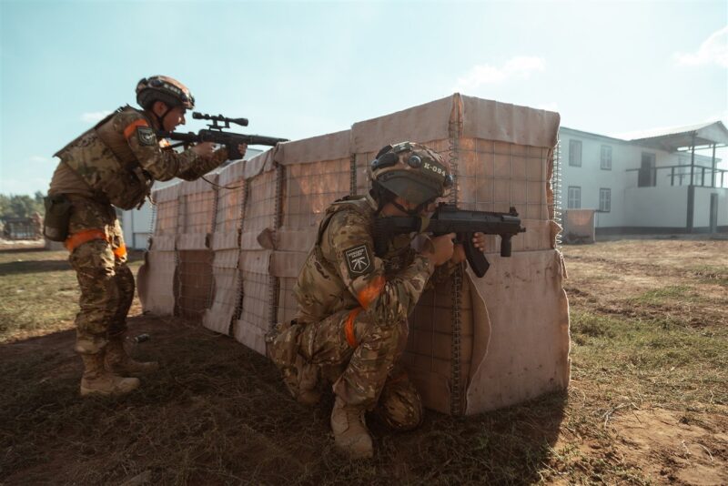 Турнир «Зарницы 2.0» LASERWAR: Линия полевых палаток базы «Авангард» — №413