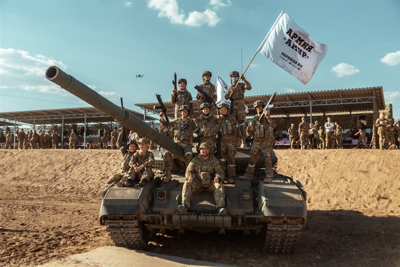 Фото «Зарницы 2.0»: Наблюдение с возвышенности полигона — №516