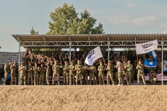Фото «Зарницы 2.0»: Выход отряда на старт миссии «Зарницы» — №684