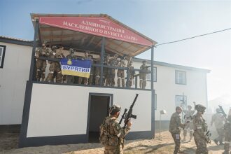 Лазертаг LASERWAR: Прицеливание из-за насыпи на лазертаг-миссии — №687