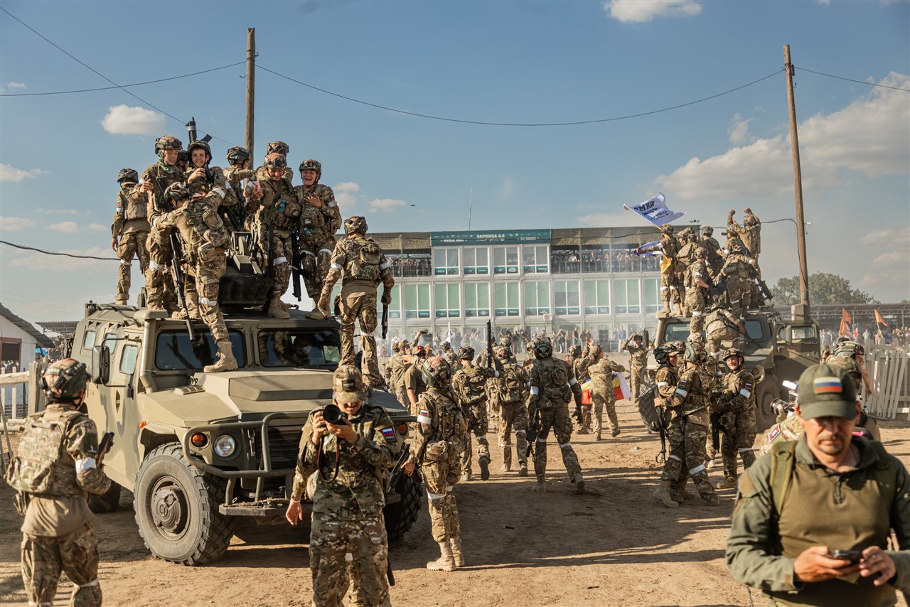Фото «Зарницы 2.0»: Песчаный полигон с маркировкой сценария — №702