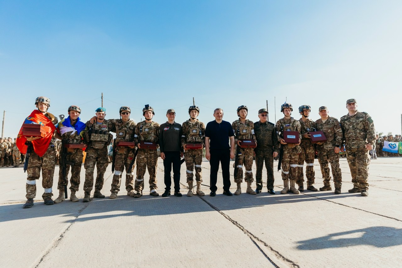 Фото «Зарницы 2.0»: Сбор команды у информационного маркера — №750