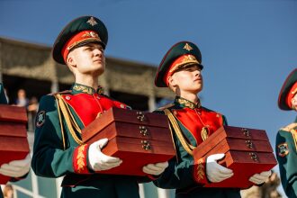 «Зарница 2.0»: Отряд проходит мимо бетонного сооружения — №775