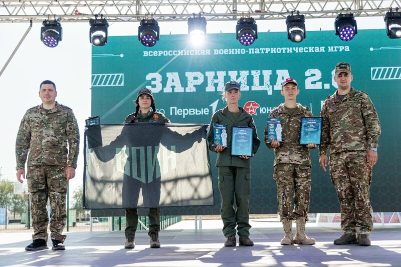 Фото «Зарницы 2.0»: переход между зонами лазертаг-арены на полигоне «Зарницы 2.0»