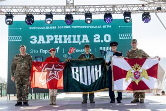 Турнир «Зарницы 2.0» LASERWAR: подготовка тагеров перед выходом во время миссии лазертага
