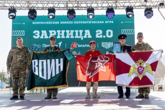 «Зарница 2.0»: быстрая перебежка между укрытиями на «Зарнице 2.0»