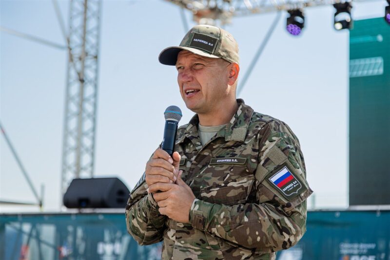 Лагерь «Авангард», лазертаг: Выход отряда на старт миссии «Зарницы» — №124