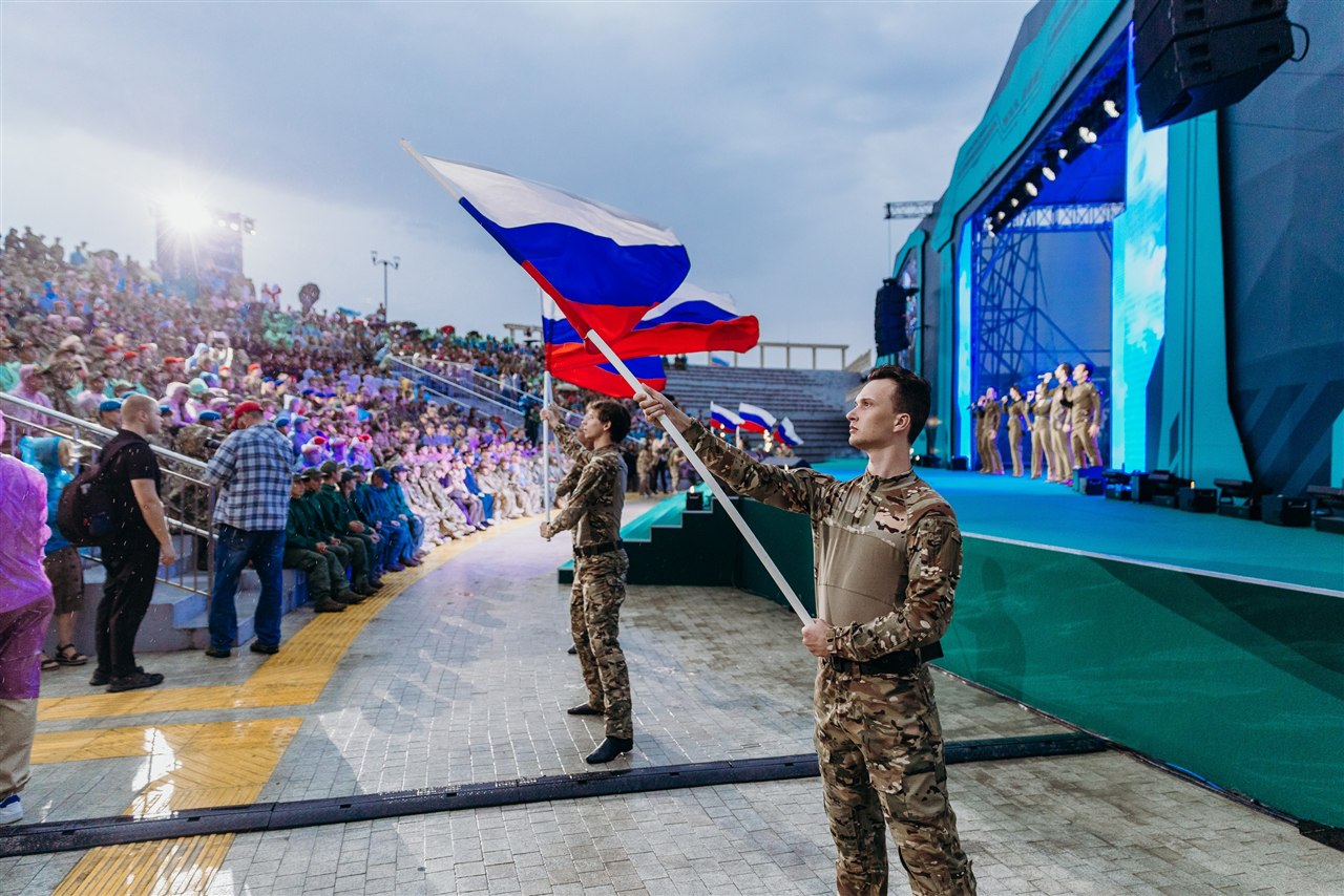 Фото «Зарницы 2.0»: Наблюдение с возвышенности полигона — №276