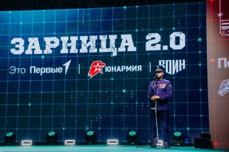 Турнир «Зарницы 2.0» LASERWAR: Ряд тактических шлемов в построении — №305