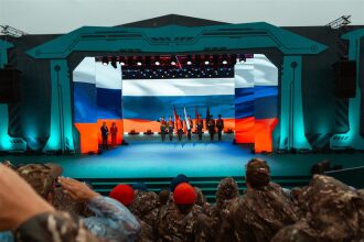 Фото «Зарницы 2.0»: Движение цепочкой по полевой дороге — №474