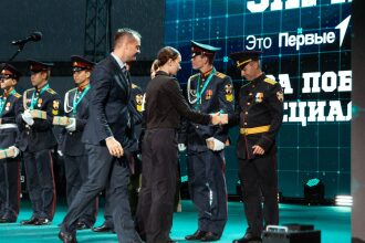 Фото «Зарницы 2.0»: Наблюдение с возвышенности полигона — №516