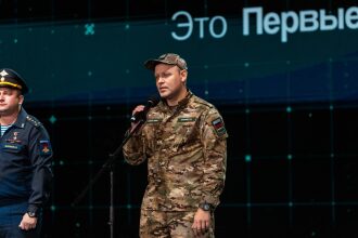 Лагерь «Авангард», лазертаг: Наблюдение с возвышенности полигона — №556