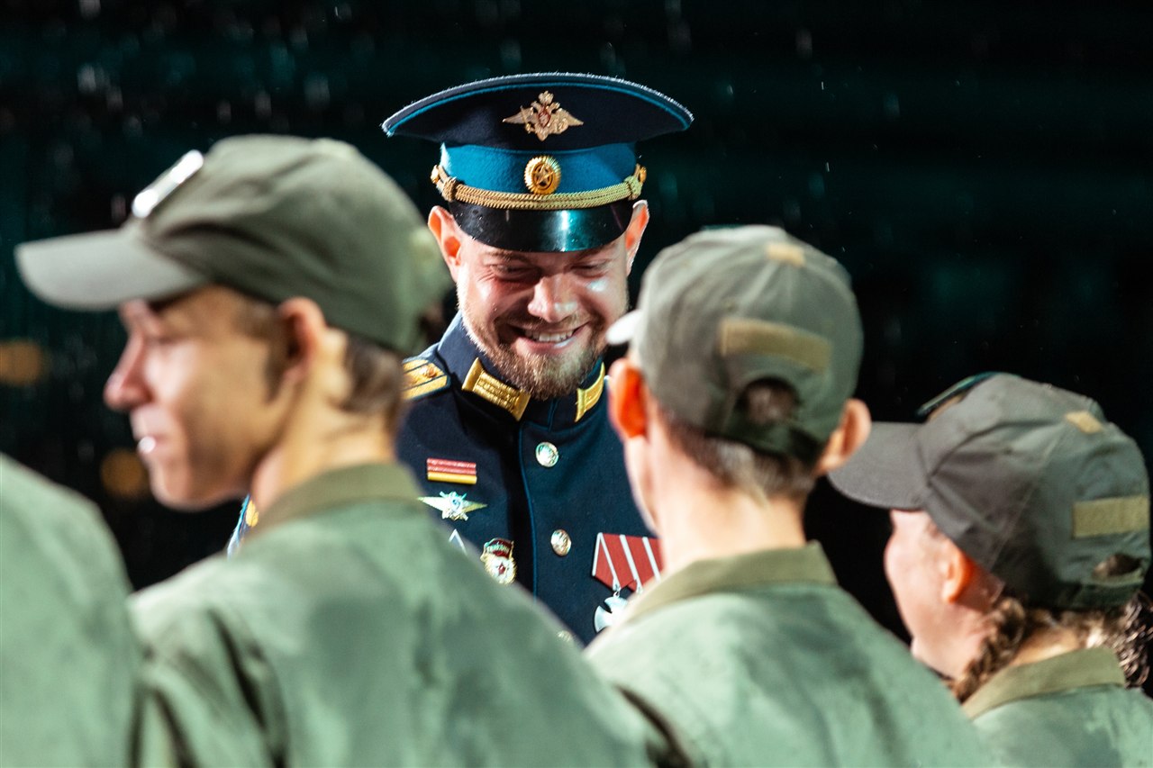 Турнир «Зарницы 2.0» LASERWAR: Группа с тагерами LASERWAR в камуфляже — №563