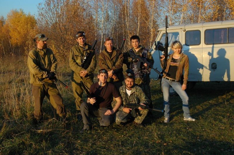 Команда LASERWAR готова к осенней битве!