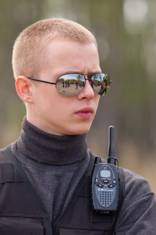 LASERWAR: отражение команды в зеркальных очках
