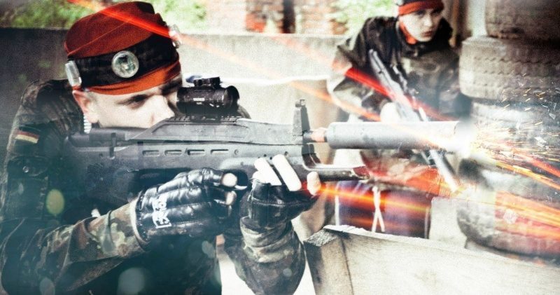 Лазерный бой: точный выстрел в пылу сражения