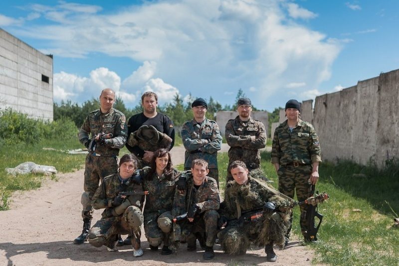 Команда LASERWAR: готовность к битве в камуфляже