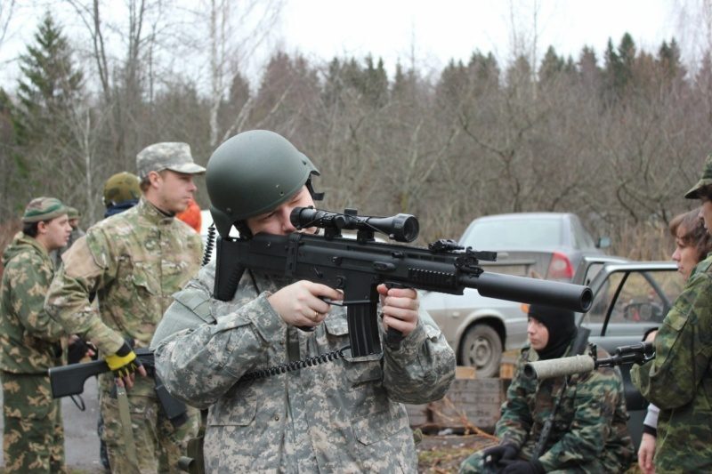 Прицел LASERWAR: выслеживая цель в лесу