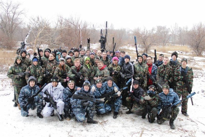 Команда LASERWAR: боевое братство в снежном плену