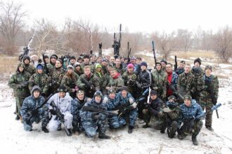 Команда LASERWAR: боевое братство в снежном плену