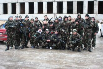 Команда LASERWAR в полной боевой готовности