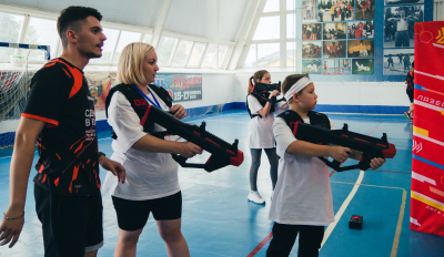 Лазертаг-турнир для молодёжного форума ЦФО