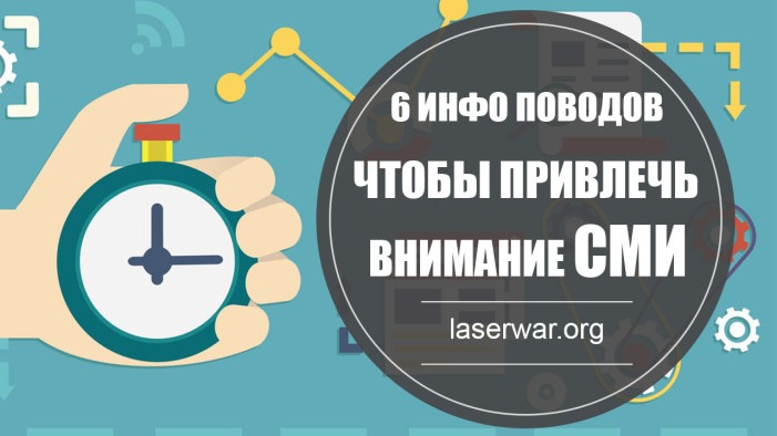 6 инфо поводов, которые привлекут внимание СМИ