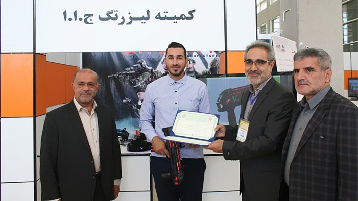 Тагеры LASERWAR на выставке в Иране