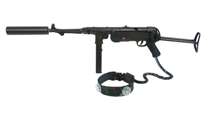 Историческая реконструкция - Автомат МП-40 он же Шмайсер для лазертага