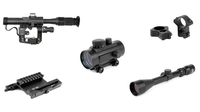 Прицелы и комплектующие к ним - теперь на сайте
